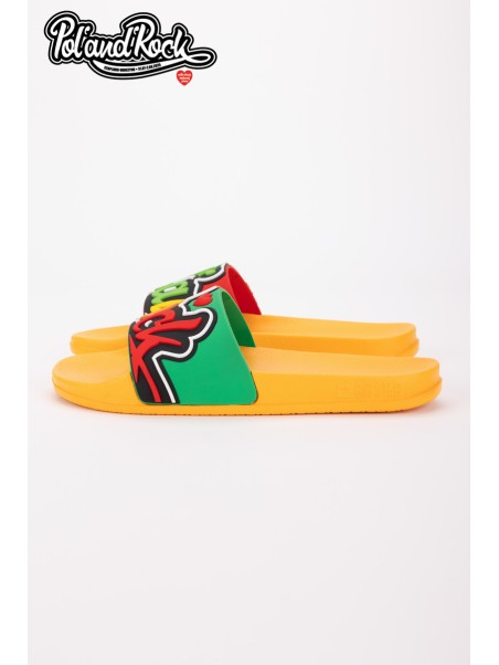 Flip Flops Pol'and'Rock Festival X Big Star SS174507 Yellow