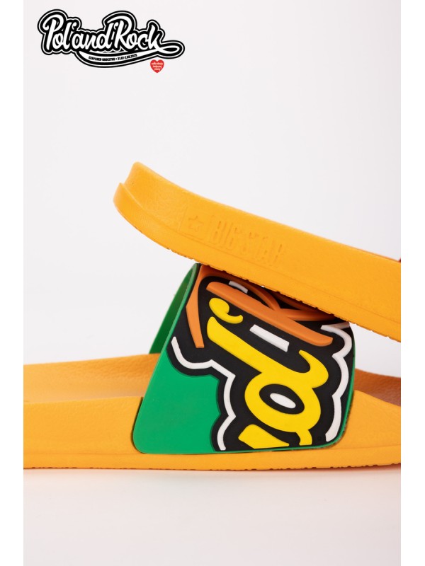 Flip Flops Pol'and'Rock Festival X Big Star SS174507 Yellow