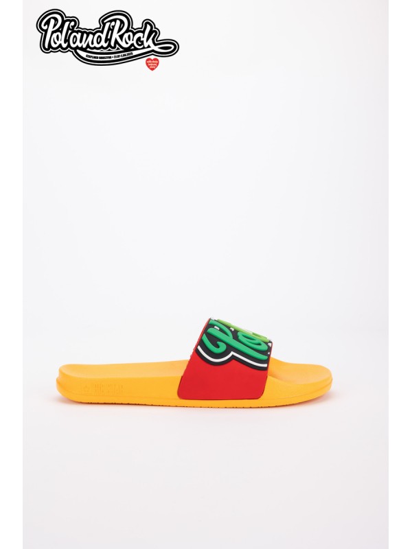 Flip Flops Pol'and'Rock Festival X Big Star SS174507 Yellow