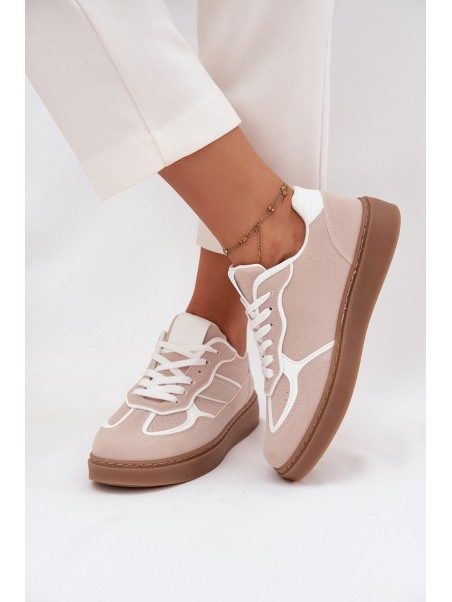 Low Women's Sneakers Beige Brenelle