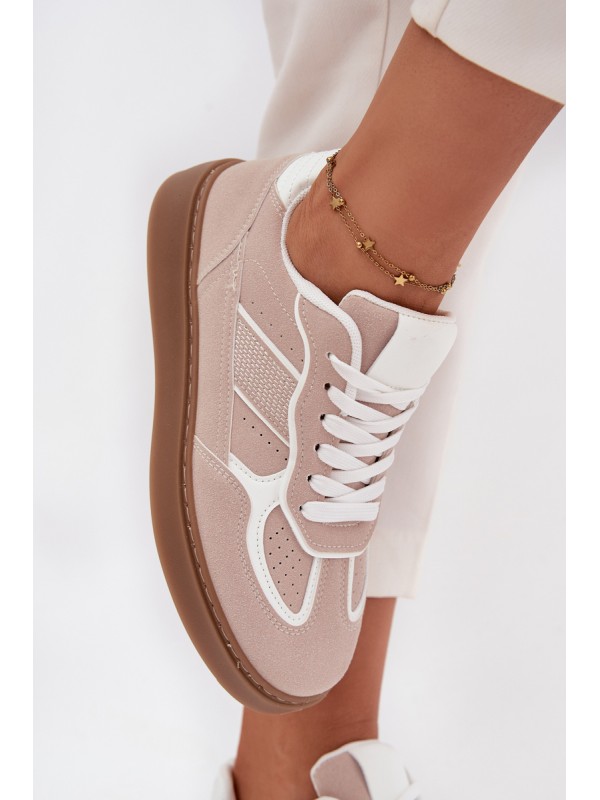 Low Women's Sneakers Beige Brenelle