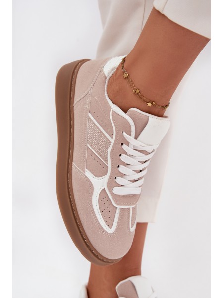 Low Women's Sneakers Beige Brenelle