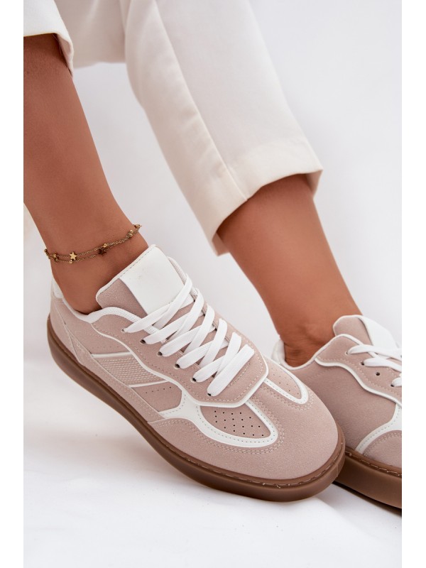 Low Women's Sneakers Beige Brenelle