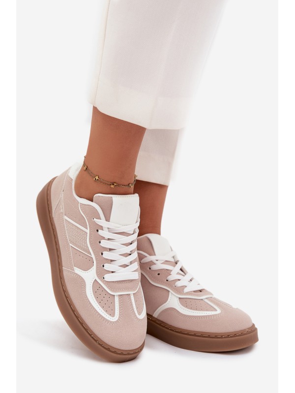 Low Women's Sneakers Beige Brenelle