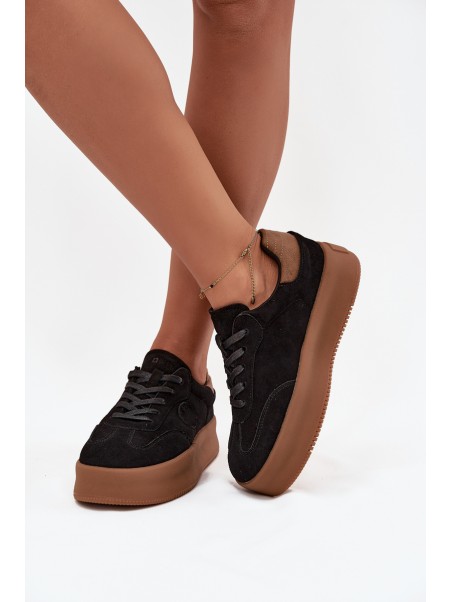 Women's Sneakers on Platform Big Star SS274761 Black