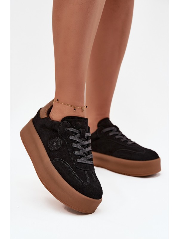 Women's Sneakers on Platform Big Star SS274761 Black