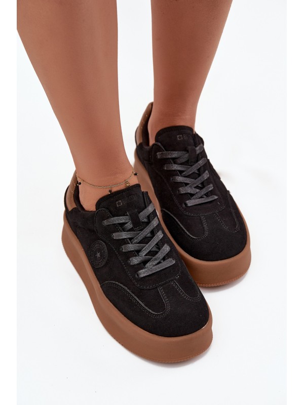 Women's Sneakers on Platform Big Star SS274761 Black