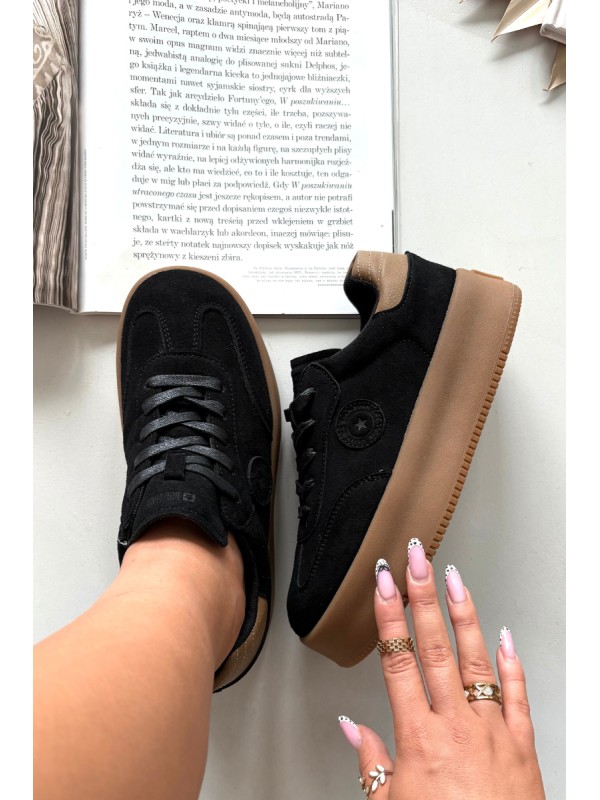 Women's Sneakers on Platform Big Star SS274761 Black