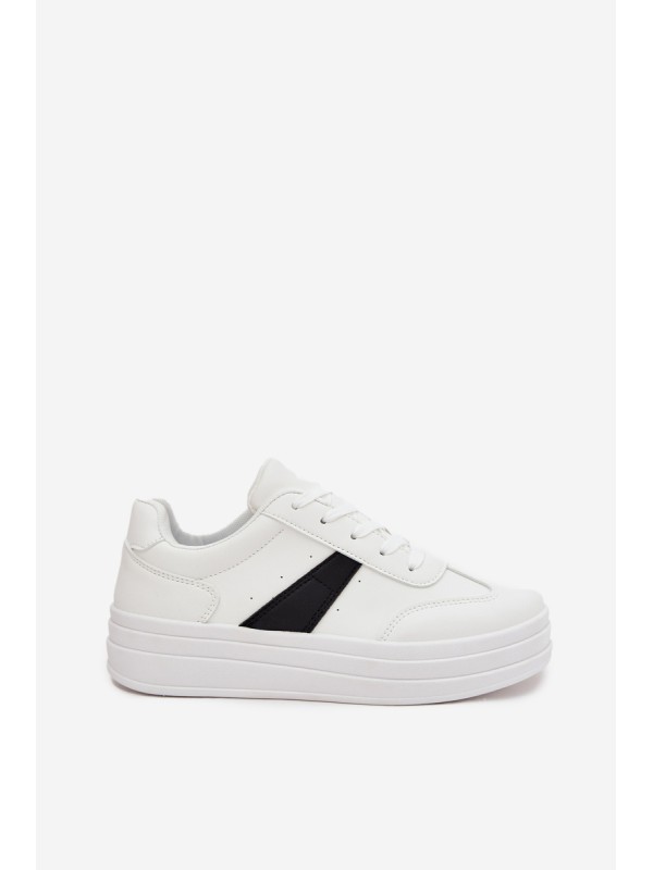 Women's Sneakers on Platform White Elvessia
