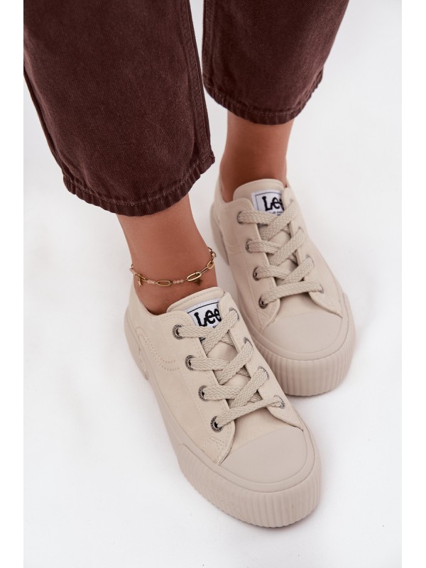 Women's Platform Sneakers LEE ISLA C WOMEN LOW 50253001.35E Beige