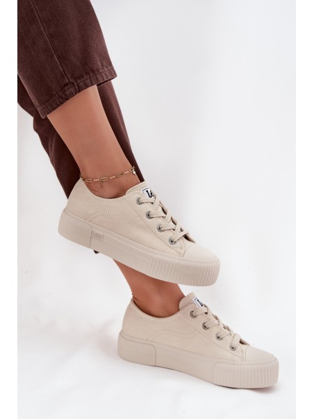 Women's Platform Sneakers LEE ISLA C WOMEN LOW 50253001.35E Beige