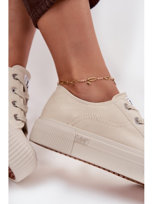Women's Platform Sneakers LEE ISLA C WOMEN LOW 50253001.35E Beige