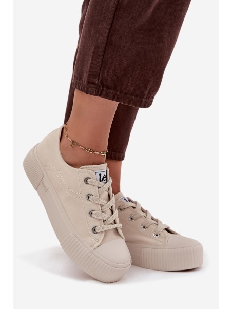 Women's Platform Sneakers LEE ISLA C WOMEN LOW 50253001.35E Beige