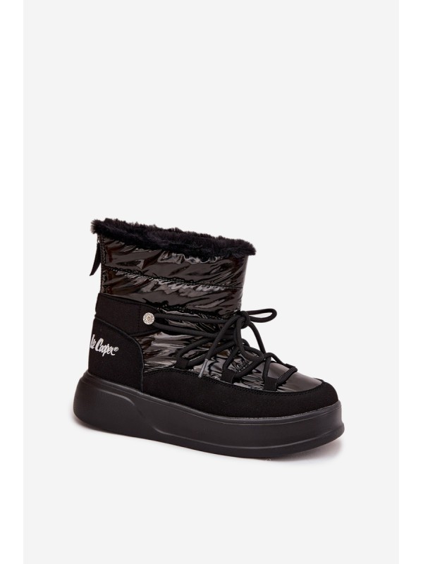 Women Snow Boots On Platform Lee Cooper LCJ 25 03 3814 Black