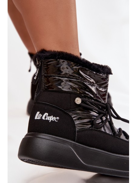 Women Snow Boots On Platform Lee Cooper LCJ 25 03 3814 Black