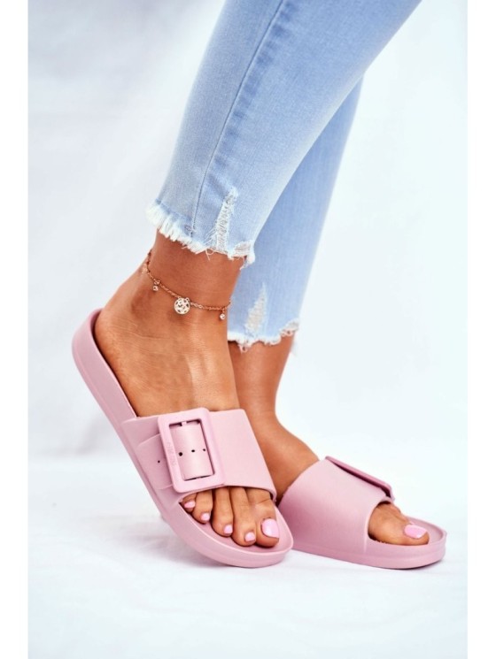 Women's Slides Big Star Pink FF274A389 2