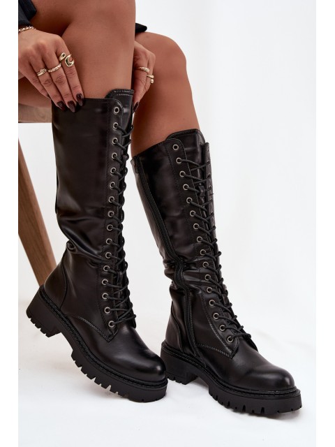 Insulated Lace-Up Boots for Women Chocolate Meliora 2