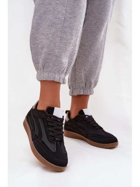 Women's Sneakers Black Hanelor