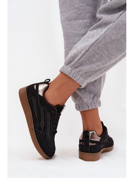 Women's Sneakers Black Hanelor