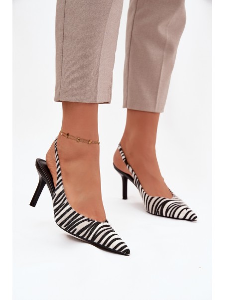 High heel shoes Zebra Phelia
