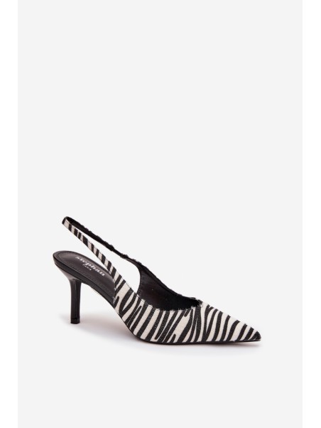 High heel shoes Zebra Phelia