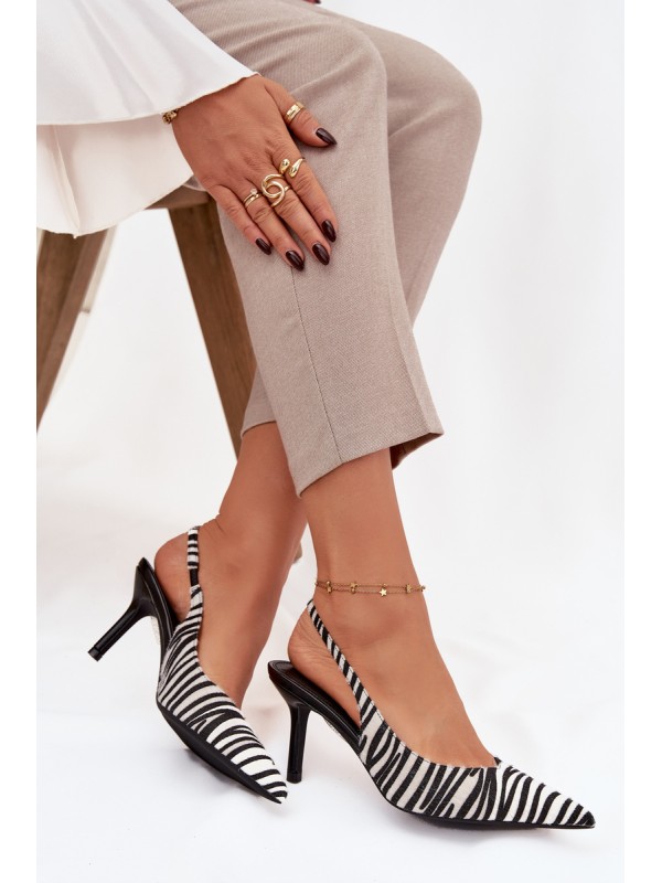 High heel shoes Zebra Phelia