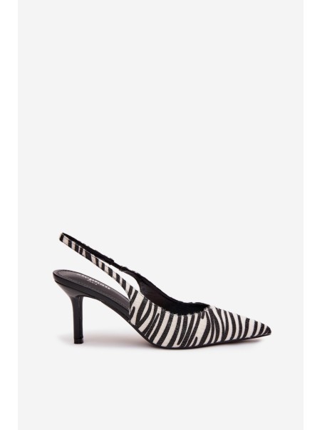 High heel shoes Zebra Phelia