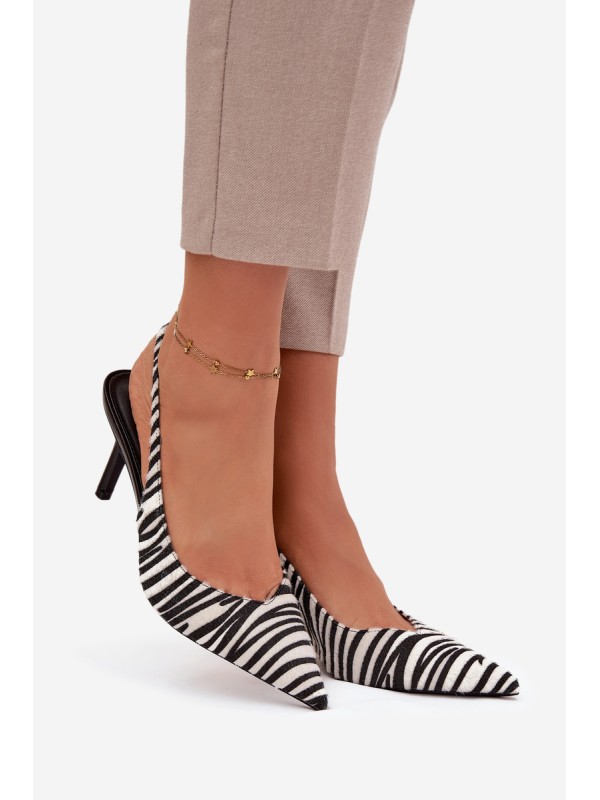 High heel shoes Zebra Phelia