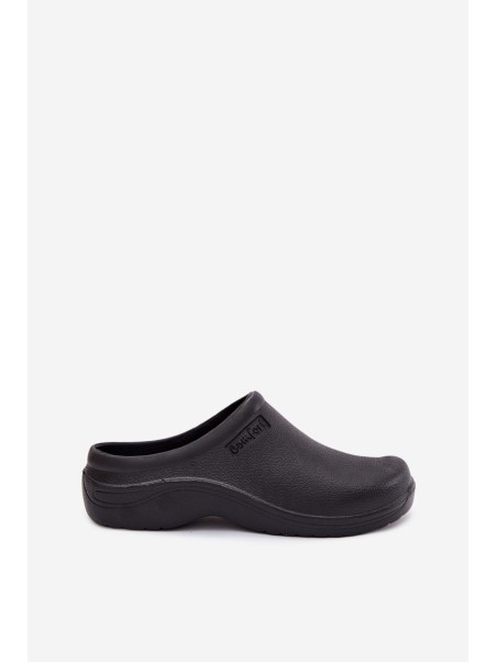 Foam slippers women's black Parissa