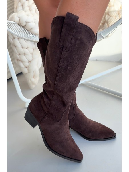 Cowboy Boots Women's Chocolate Jazelle