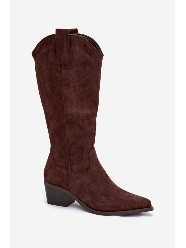 Cowboy Boots Women's Chocolate Jazelle