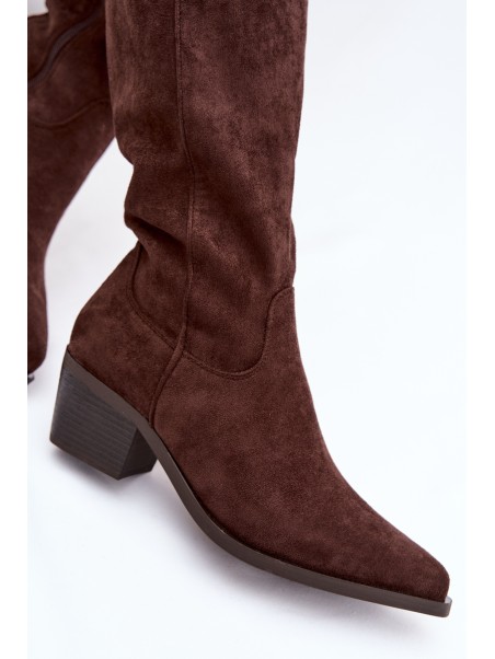 Cowboy Boots Women's Chocolate Jazelle