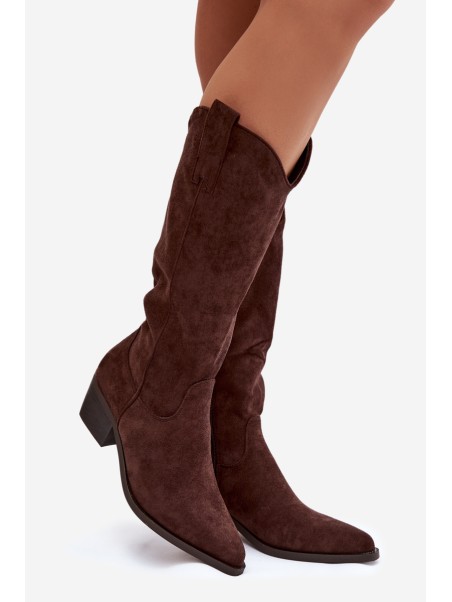 Cowboy Boots Women's Chocolate Jazelle