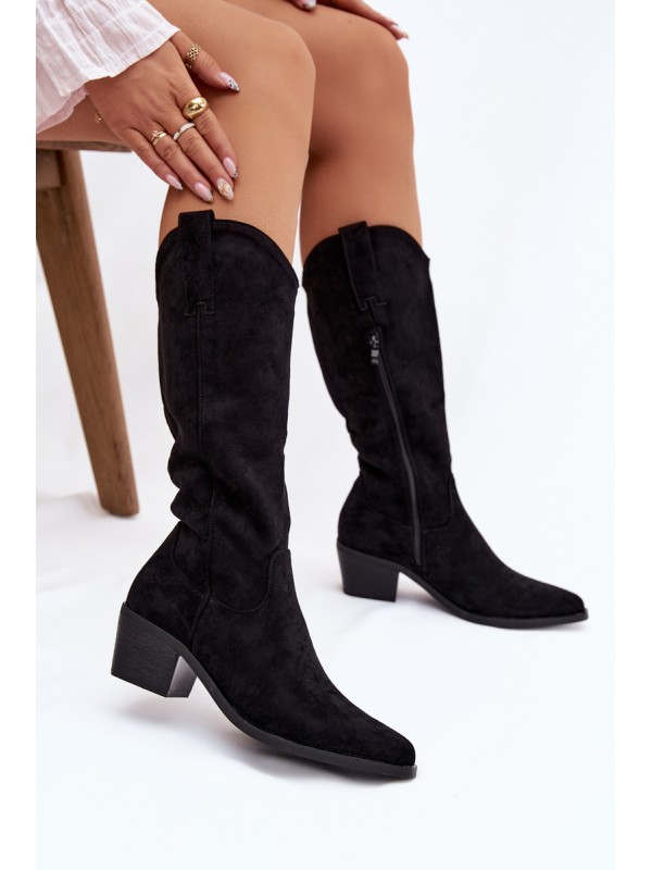 Cowboy Boots Women's Black Jazelle