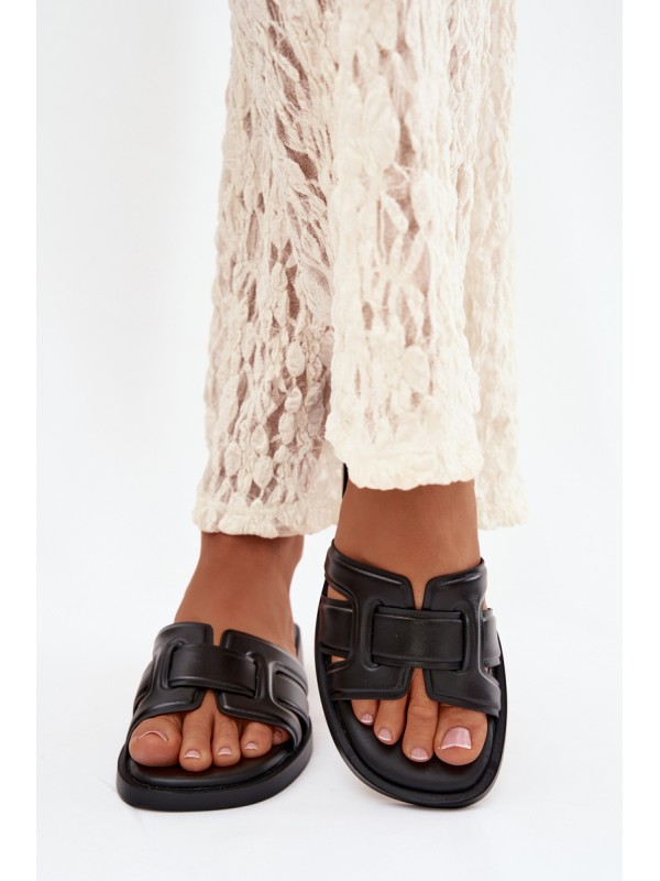 Women's Flats on Low Heel Black Lorania