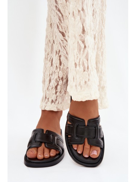 Women's Flats on Low Heel Black Lorania