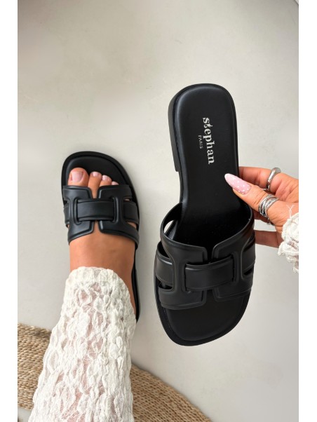 Women's Flats on Low Heel Black Lorania