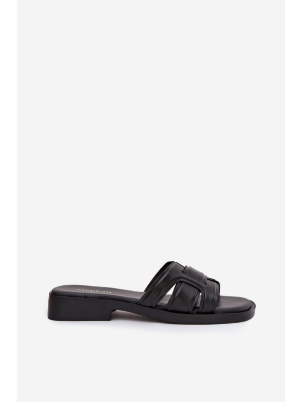 Women's Flats on Low Heel Black Lorania