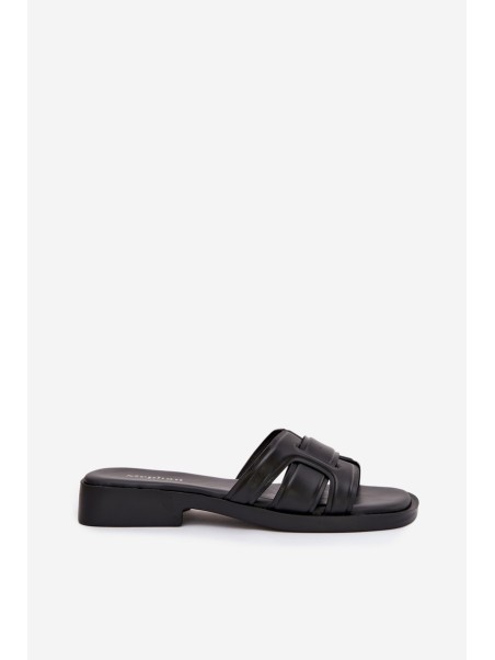 Women's Flats on Low Heel Black Lorania