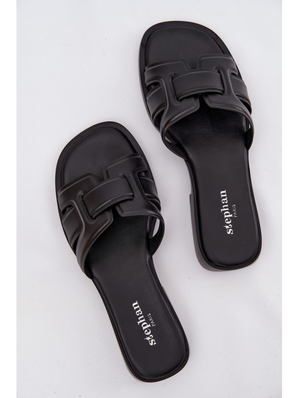 Women's Flats on Low Heel Black Lorania