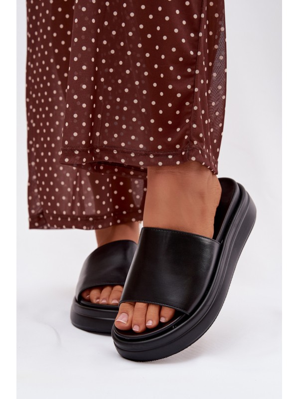 Women's Platform Sandals Black Tanelisse