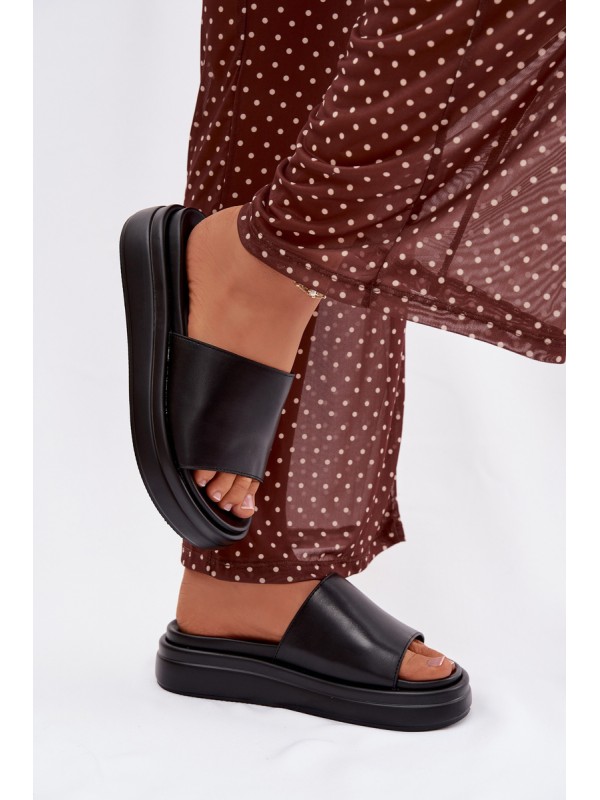 Women's Platform Sandals Black Tanelisse