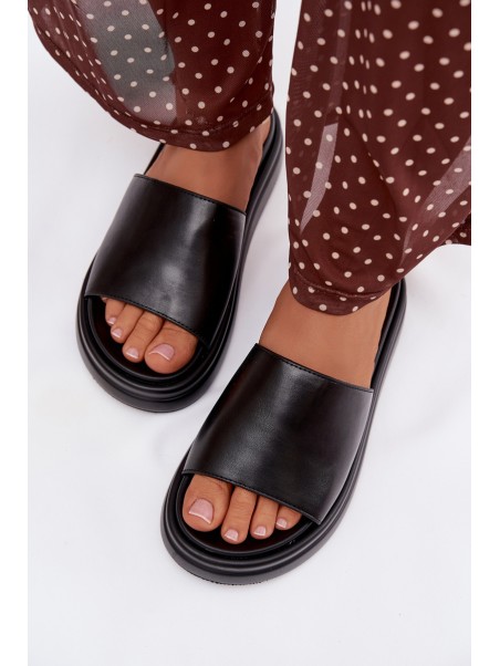 Women's Platform Sandals Black Tanelisse