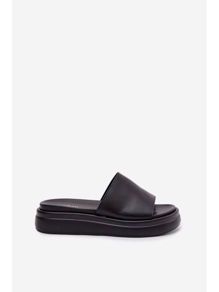 Women's Platform Sandals Black Tanelisse