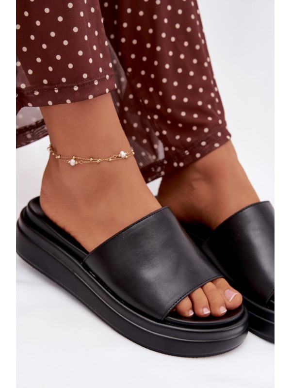 Women's Platform Sandals Black Tanelisse