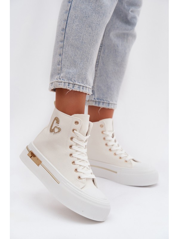 Women's Platform Sneakers White Meloria