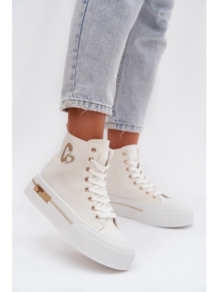 Women's Platform Sneakers White Meloria