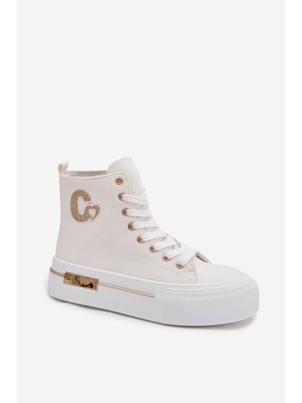 Women's Platform Sneakers White Meloria