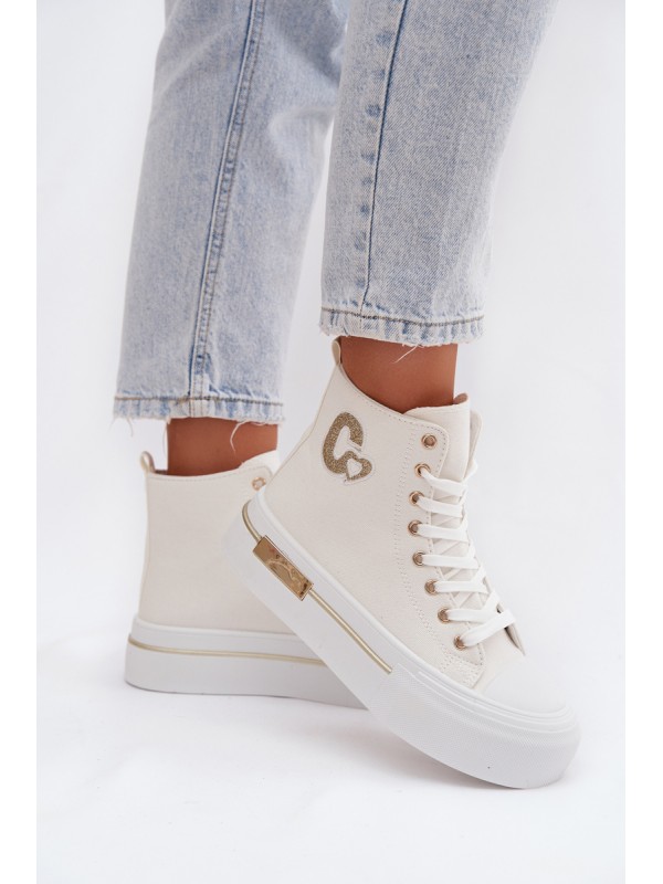 Women's Platform Sneakers White Meloria