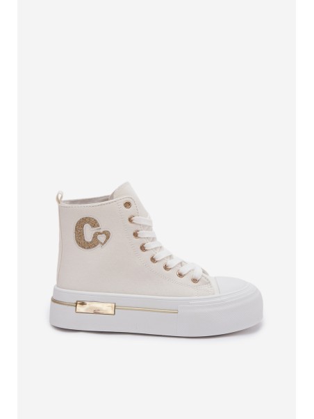 Women's Platform Sneakers White Meloria